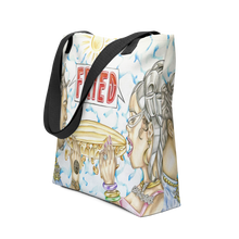 Load image into Gallery viewer, Fried Cover Art All Over Print Tote bag