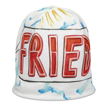 Load image into Gallery viewer, Fried Cover Art All-Over Print Beanie