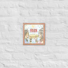 Load image into Gallery viewer, Fried Cover Art Framed poster