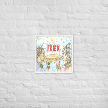 Load image into Gallery viewer, Fried Cover Art Framed poster
