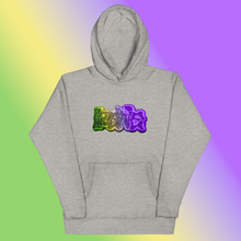 Load image into Gallery viewer, Krewe Swiggle Mardi Gras Hoodie