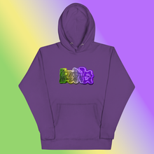 Load image into Gallery viewer, Krewe Swiggle Mardi Gras Hoodie