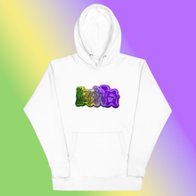 Load image into Gallery viewer, Krewe Swiggle Mardi Gras Hoodie