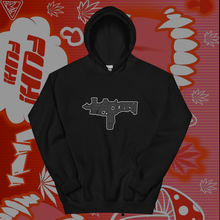 Load image into Gallery viewer, PoppyH Black Gun Hoodie