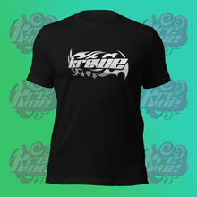 Load image into Gallery viewer, Krewe Silver Barbed Logo Unisex Tshirt