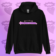 Load image into Gallery viewer, 504icygrl Cyber Text Hoodie