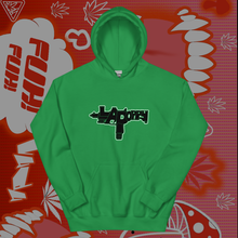 Load image into Gallery viewer, PoppyH Black Gun Hoodie