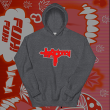 Load image into Gallery viewer, PoppyH Red Gun Hoodie
