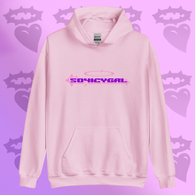 Load image into Gallery viewer, 504icygrl Cyber Text Hoodie