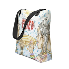 Load image into Gallery viewer, Fried Cover Art All Over Print Tote bag
