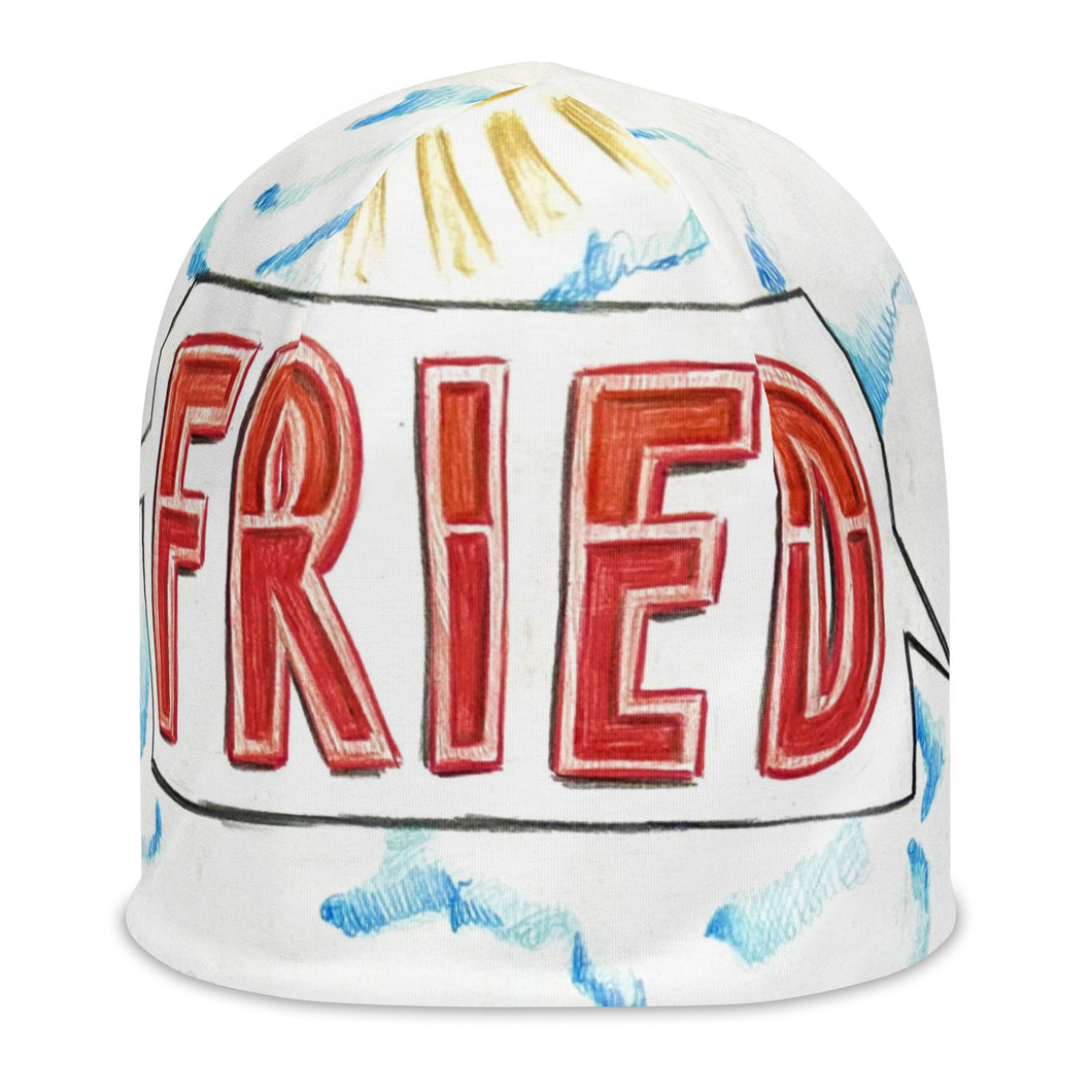 Fried Cover Art All-Over Print Beanie