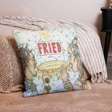 Load image into Gallery viewer, Fried Cover Art Premium Pillow

