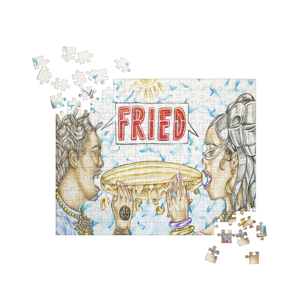 Fried Cover Art Jigsaw puzzle