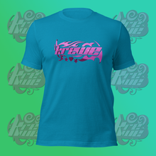 Load image into Gallery viewer, Krewe Pink Barbed Logo Unisex Tshirt
