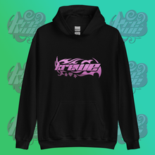 Load image into Gallery viewer, Krewe Pink Barbed Logo Unisex Hoodie
