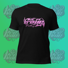 Load image into Gallery viewer, Krewe Pink Barbed Logo Unisex Tshirt

