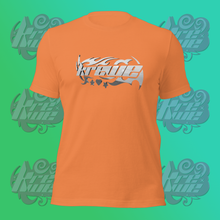 Load image into Gallery viewer, Krewe Silver Barbed Logo Unisex Tshirt
